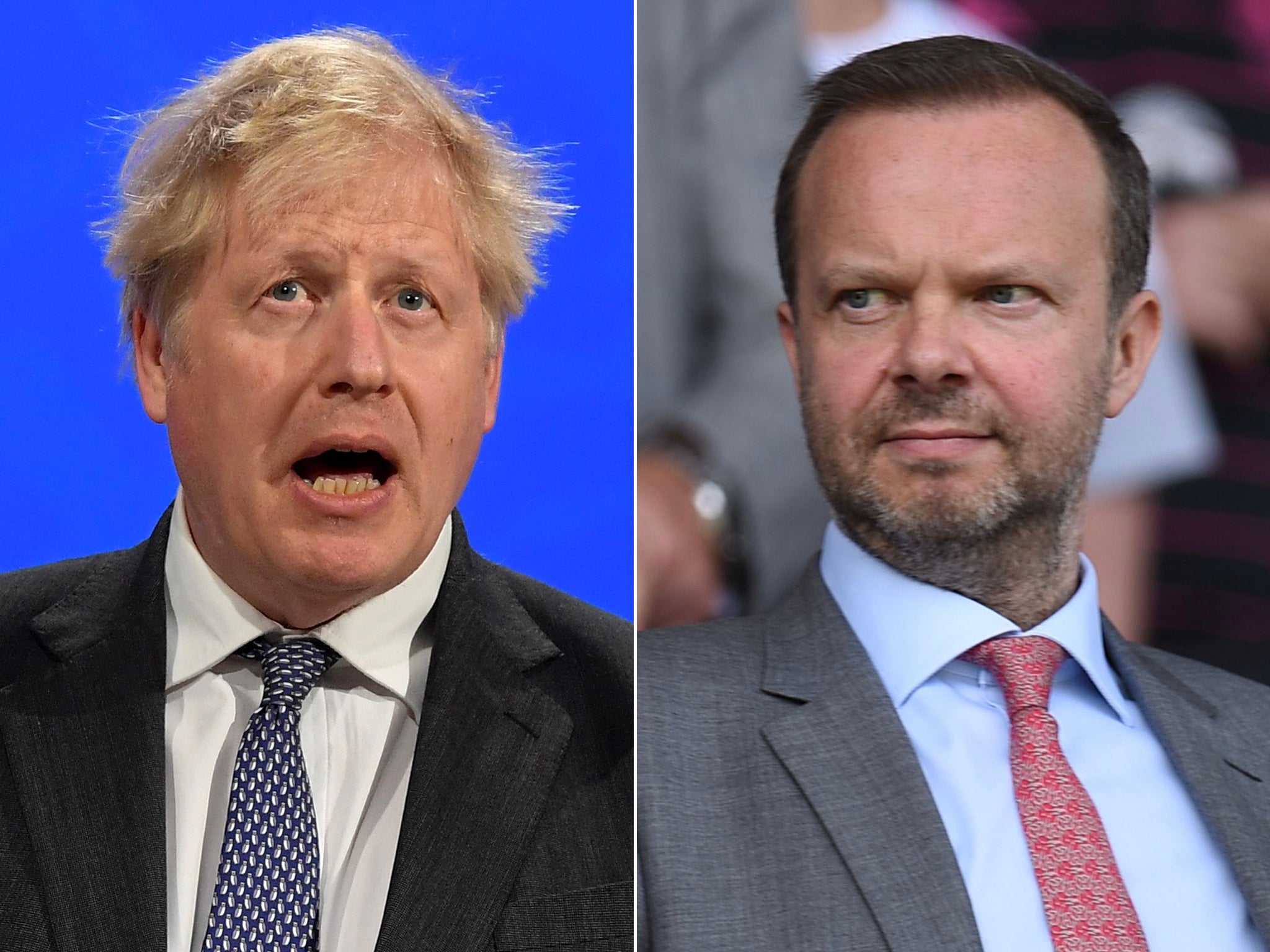 Boris Johnson and Ed Woodward met at Downing Street