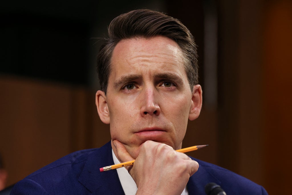 Josh Hawley called out for launching family values podcast after fist pump for insurrection