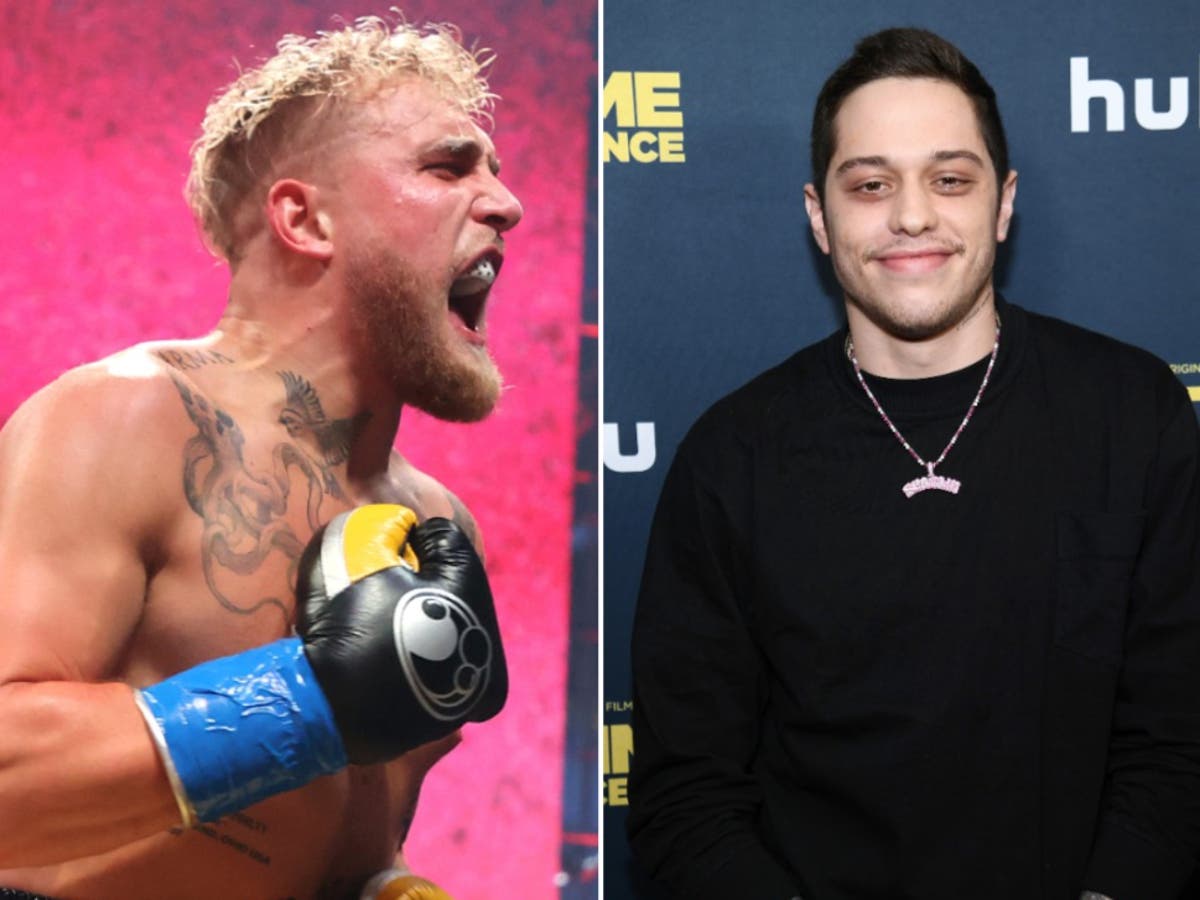 Jake Paul calls for Pete Davidson to be banned from boxing commentary after comedian ridicules him to his face