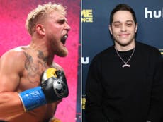 Jake Paul calls for Pete Davidson to be banned from boxing commentary after comedian ridicules him to his face