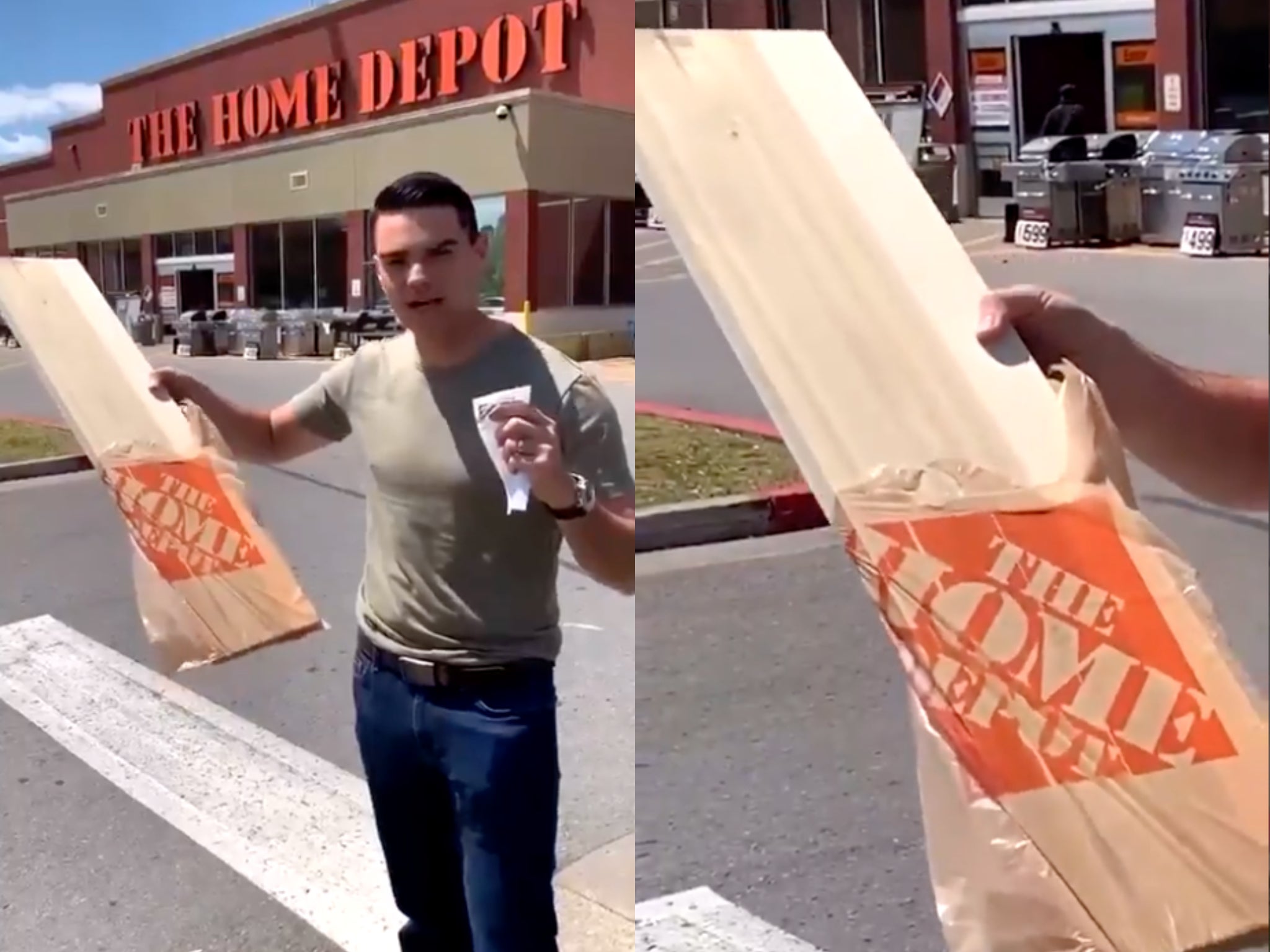 Ben Shapiro Ridiculed For Buying Plank Of Wood From Home Depot In Protest At Boycott Indy100 Ben Shapiro Ridiculed For Buying Plank Of Wood From Home Depot In Protest At Boycott Indy100
