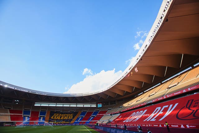 <p>The Estadio de La Cartuja held the Copa del Rey final between Barcelona and Athletic Bilbao last weekend</p>