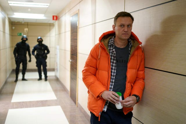 El líder de la oposición rusa Alexei Navalny