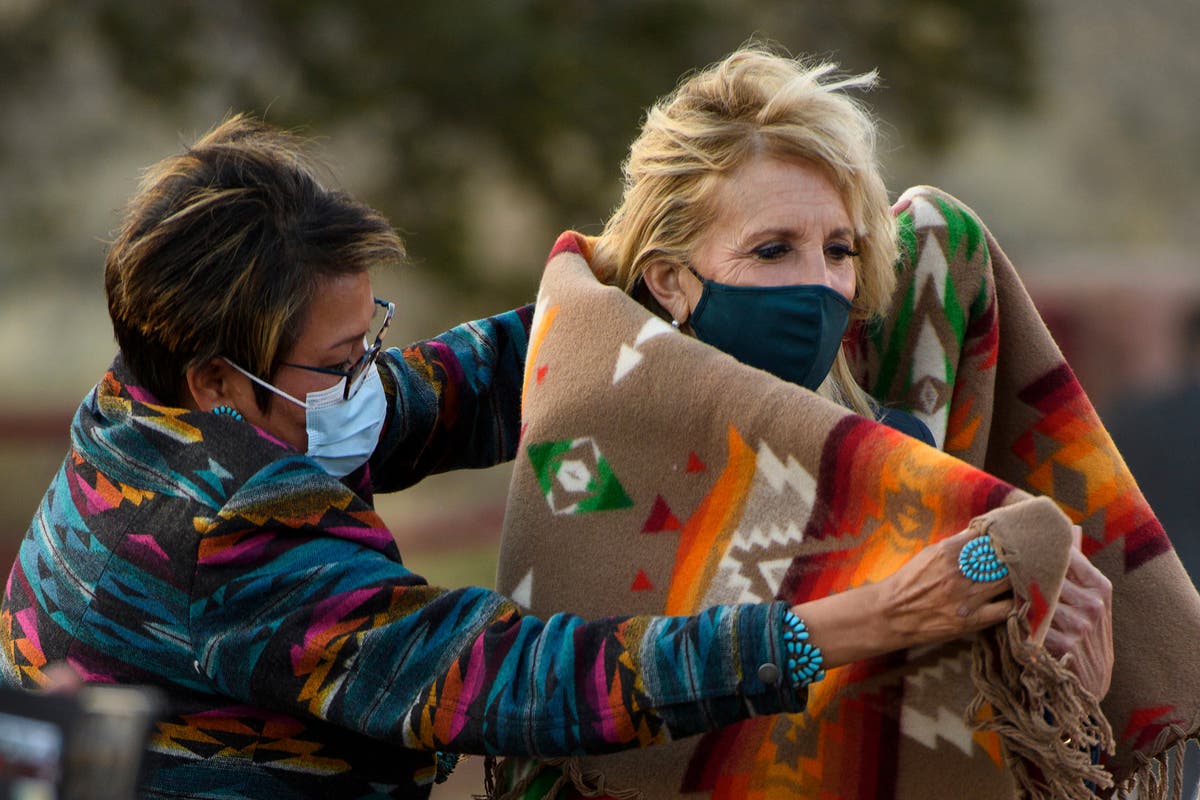 Jill Biden to visit tribal school still teaching remotely