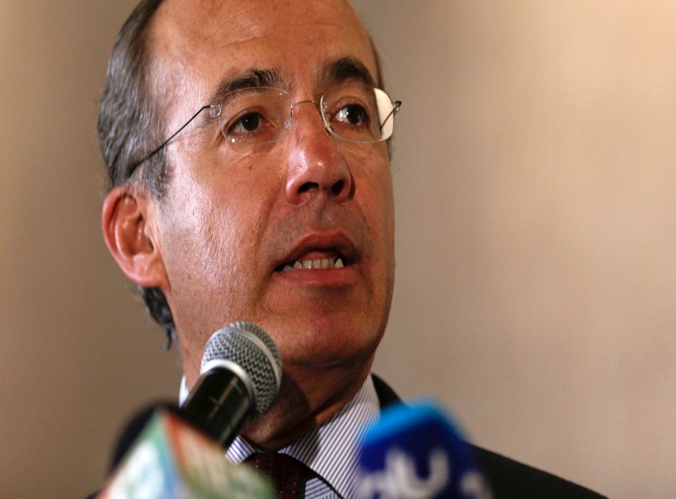 MEXICO-FELIPE CALDERON