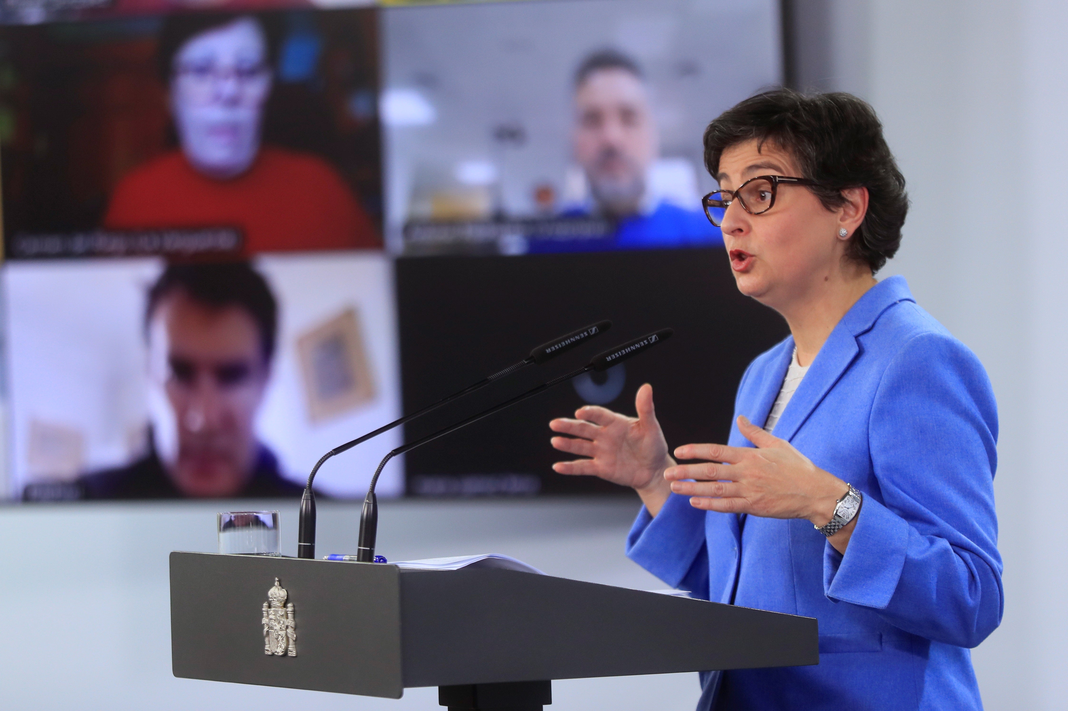 ‘I will also miss this ability they had to look at the world as a globalised country which they are in,’ said Spanish foreign affairs minister, Arancha Gonzalez Laya