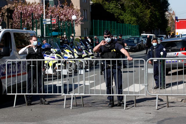 FRANCIA-POLICIA APUÑALADA