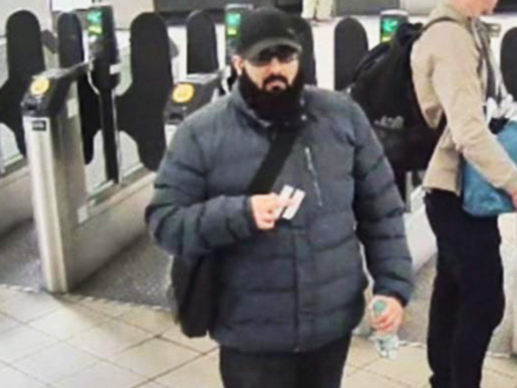 A CCTV image of Usman Khan travelling to Fishmongers’ Hall on 29 November 2019