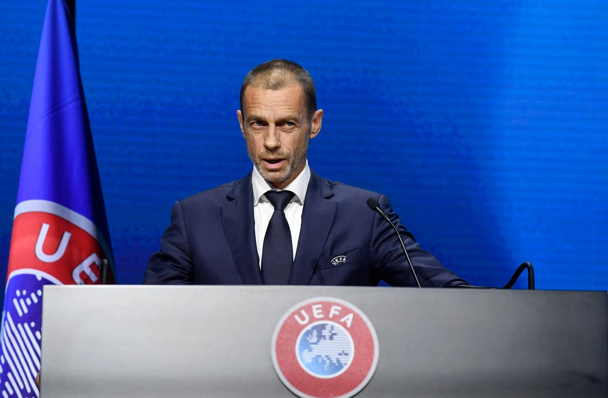 Uefa president Aleksander Ceferin meets Football Supporters’ Association over new Champions League plans