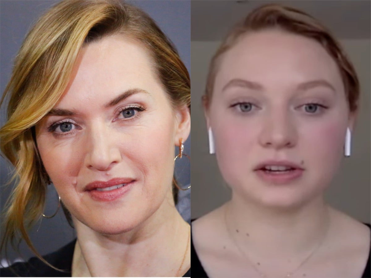 pix Kate Winslet Daughter Mia who is mia threapleton the independent