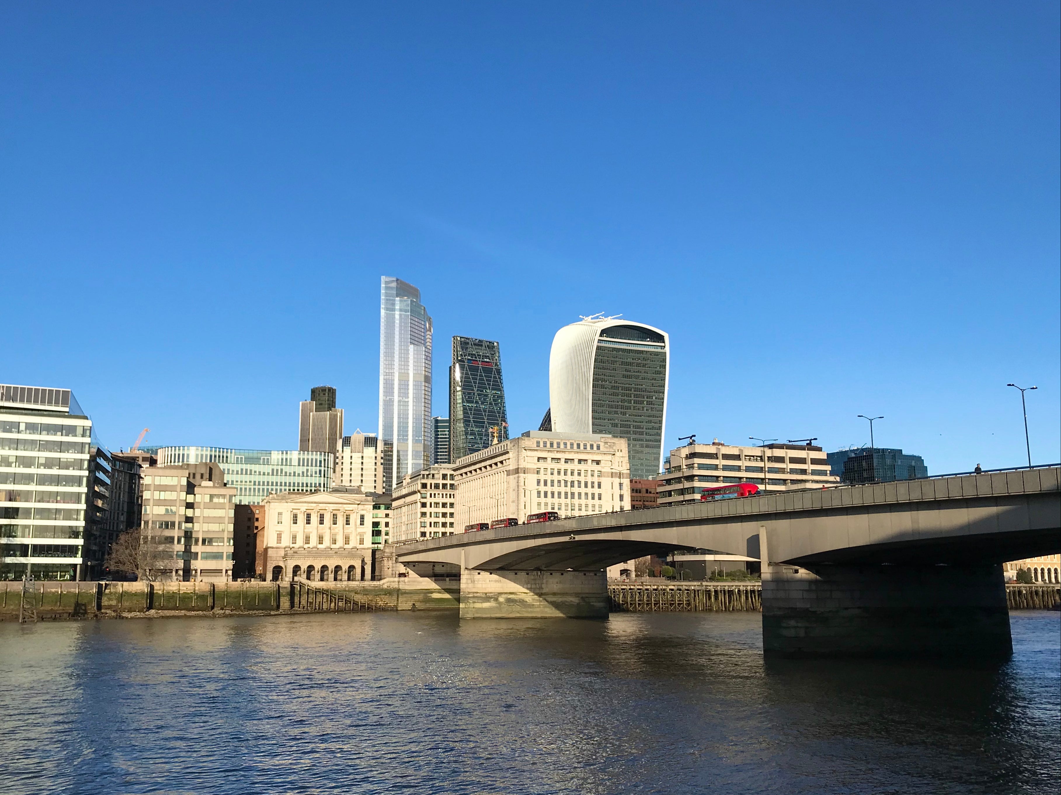 The incident happened off London Bridge in the early hours of Saturday