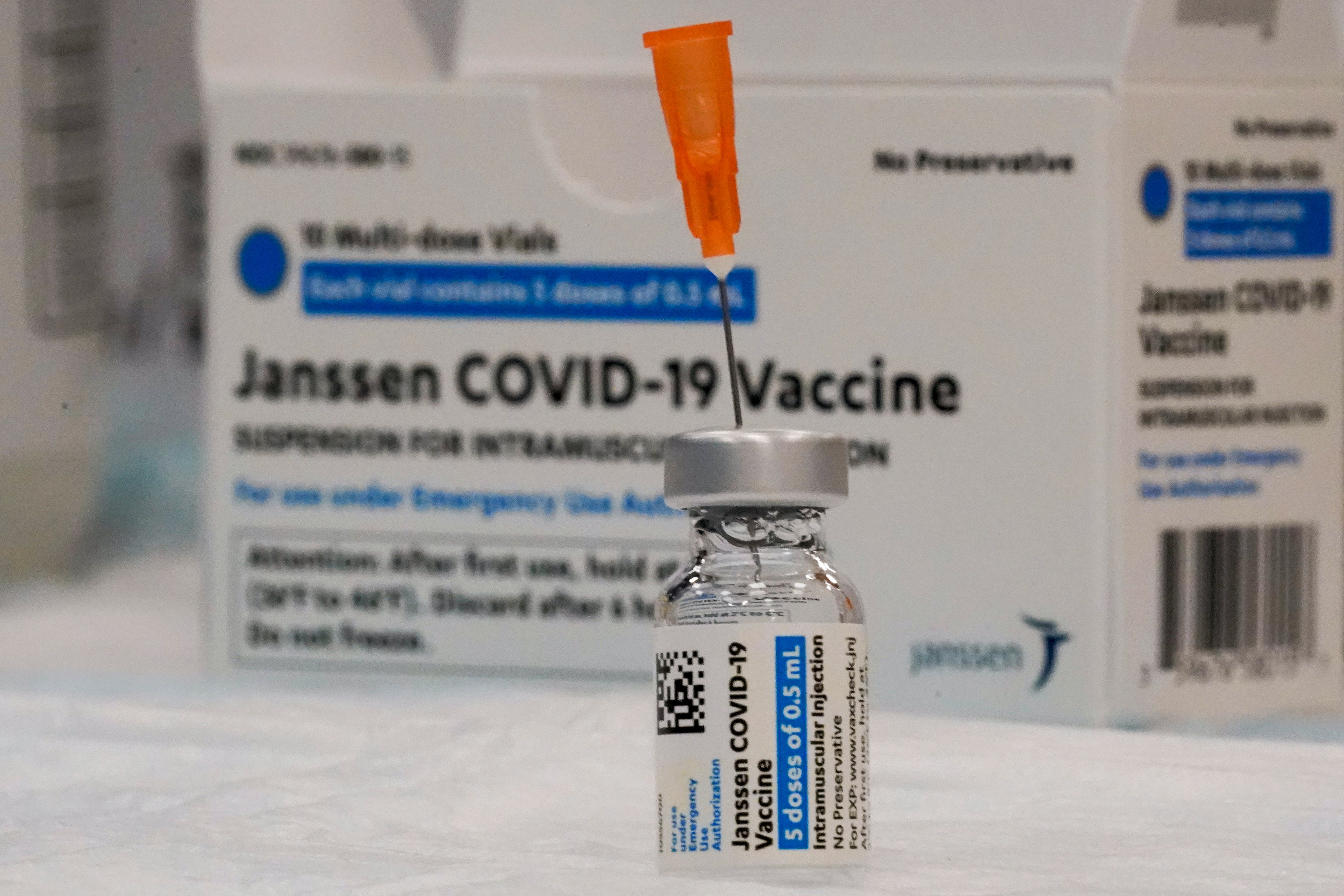 Virus Outbreak J&J Vaccine