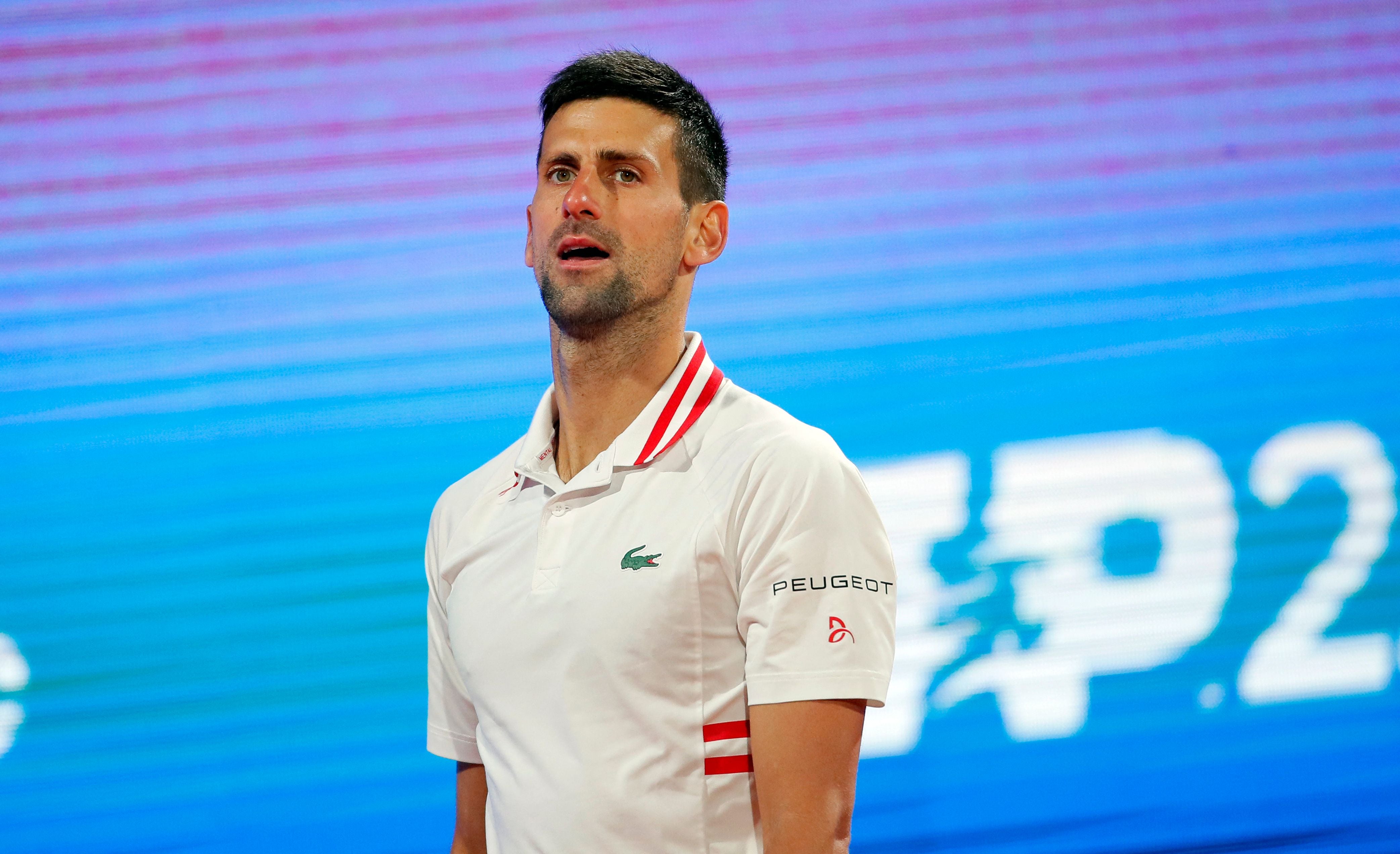 Novak Djokovic bemoans luck after suffering defeat to Aslan Karatsev at own tournament The Independent