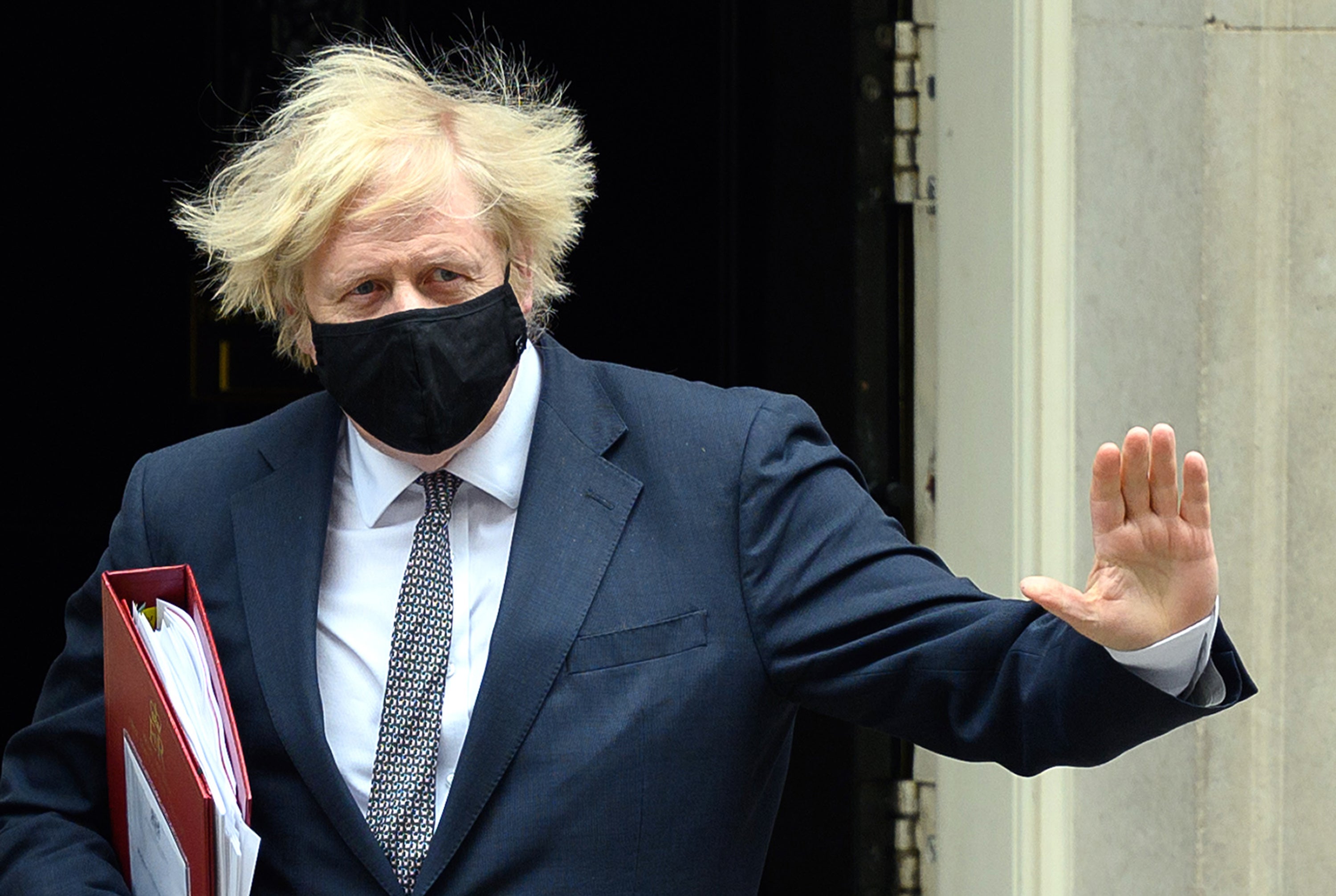 Boris Johnson leaves No.10  Downing Street