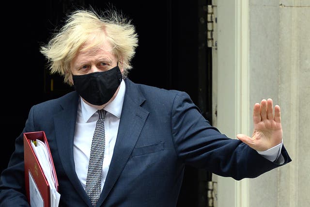 Boris Johnson leaves No.10  Downing Street