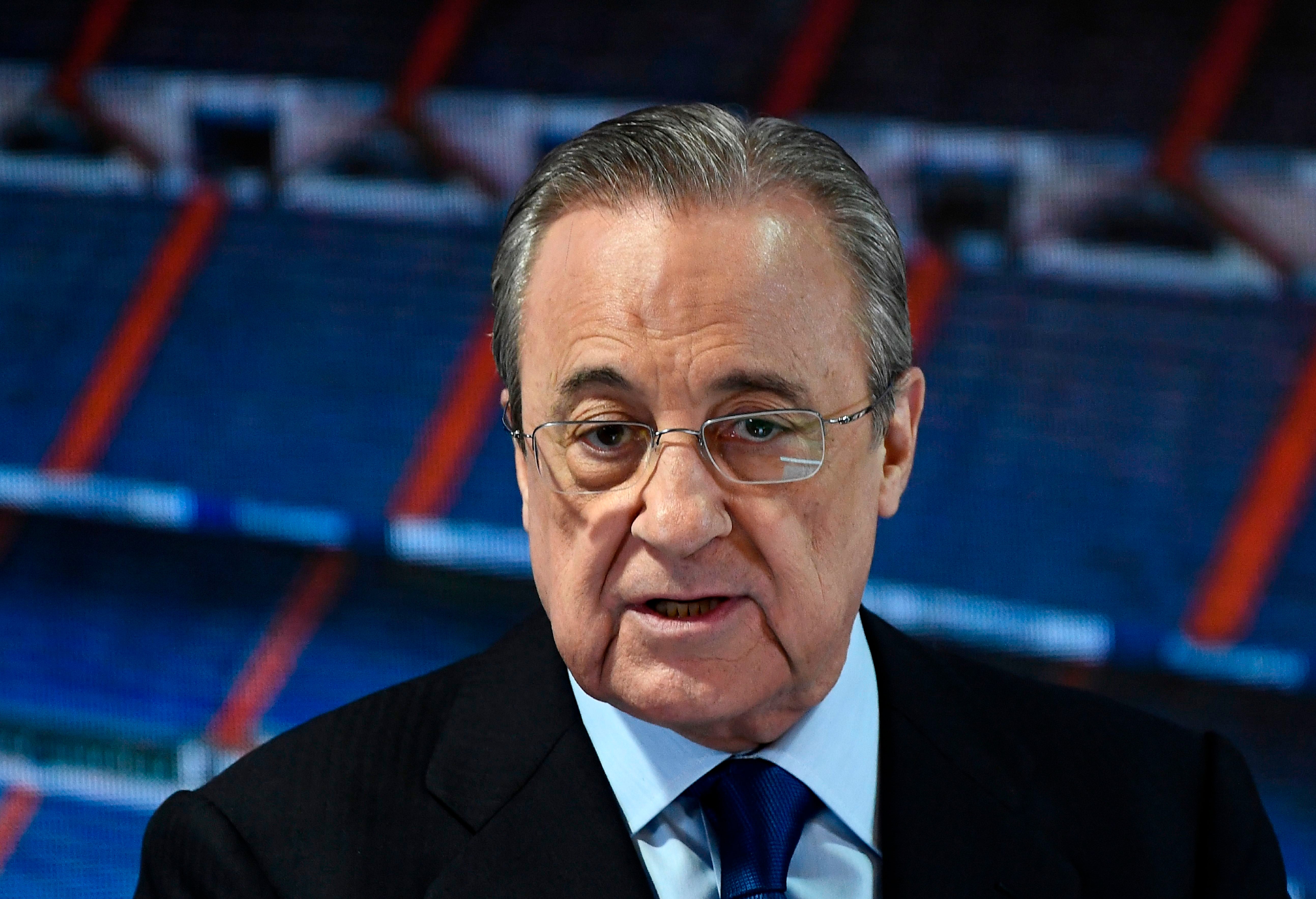 Florentino Perez was appointed chairman of the Super League
