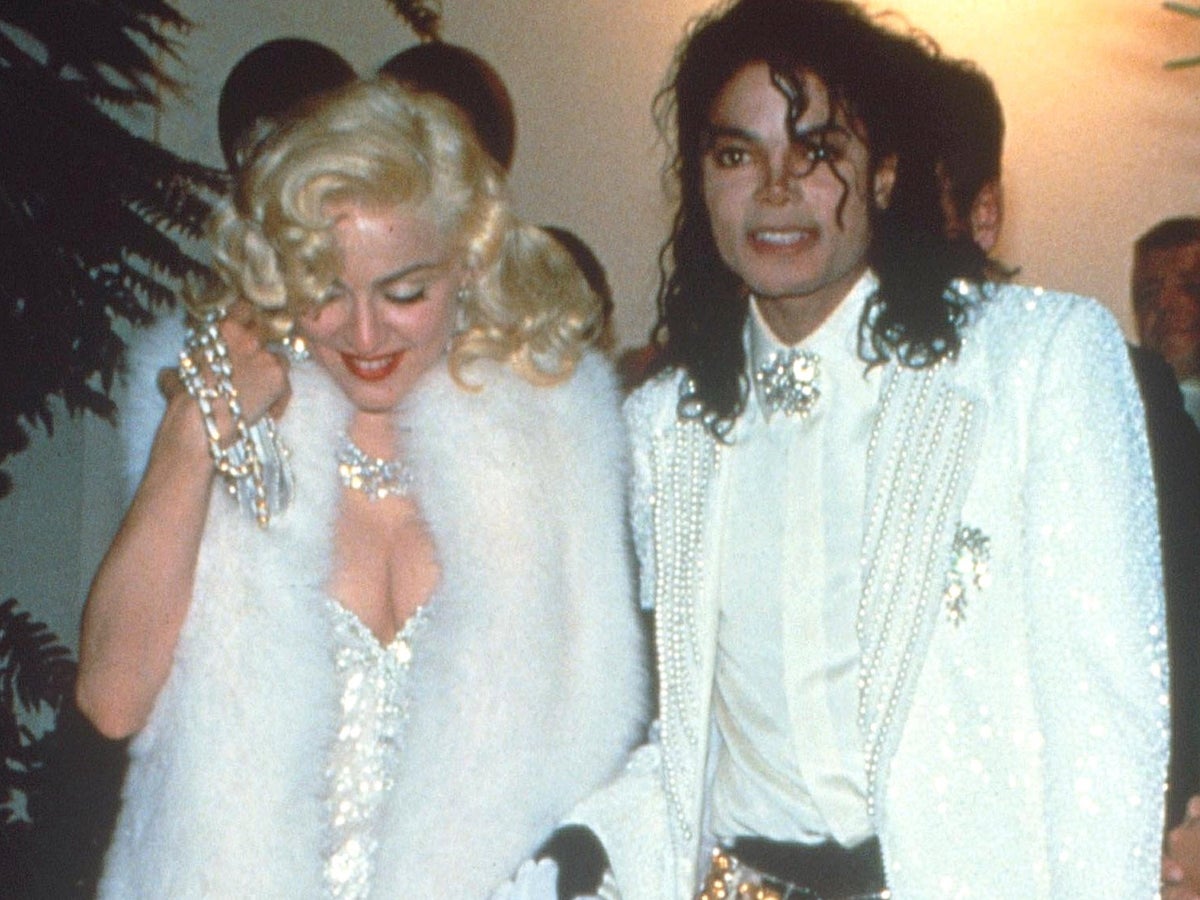 michael jackson iconic looks   to 80s Pop Icons; Madonna