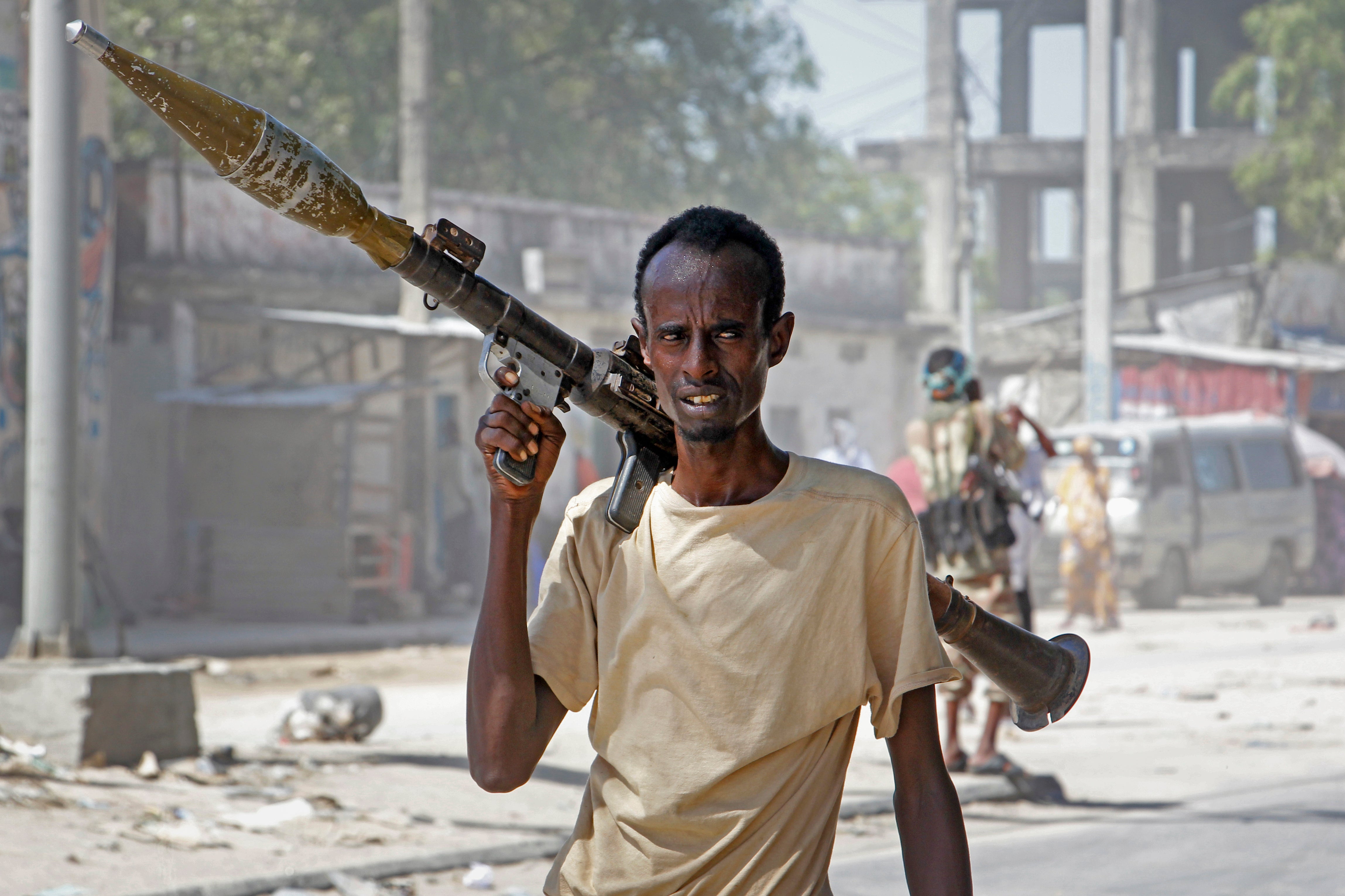 Gunfire erupts in Somali capital amid president's standoff African Union  Puntland Mogadishu Mohamed Abdullahi Mohamed Horn of Africa | The  Independent
