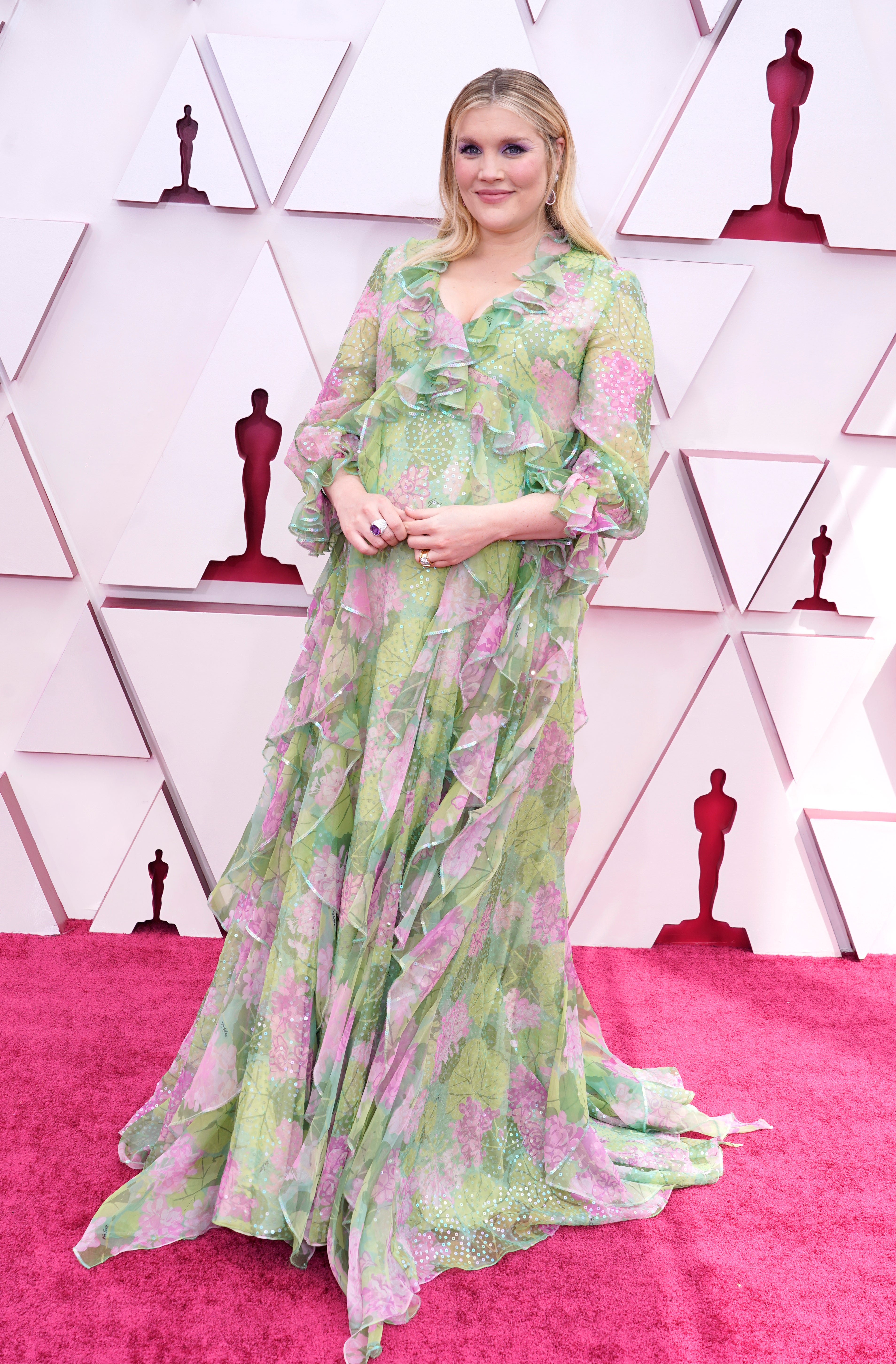 Emerald Fennell at the 93rd Academy Awards