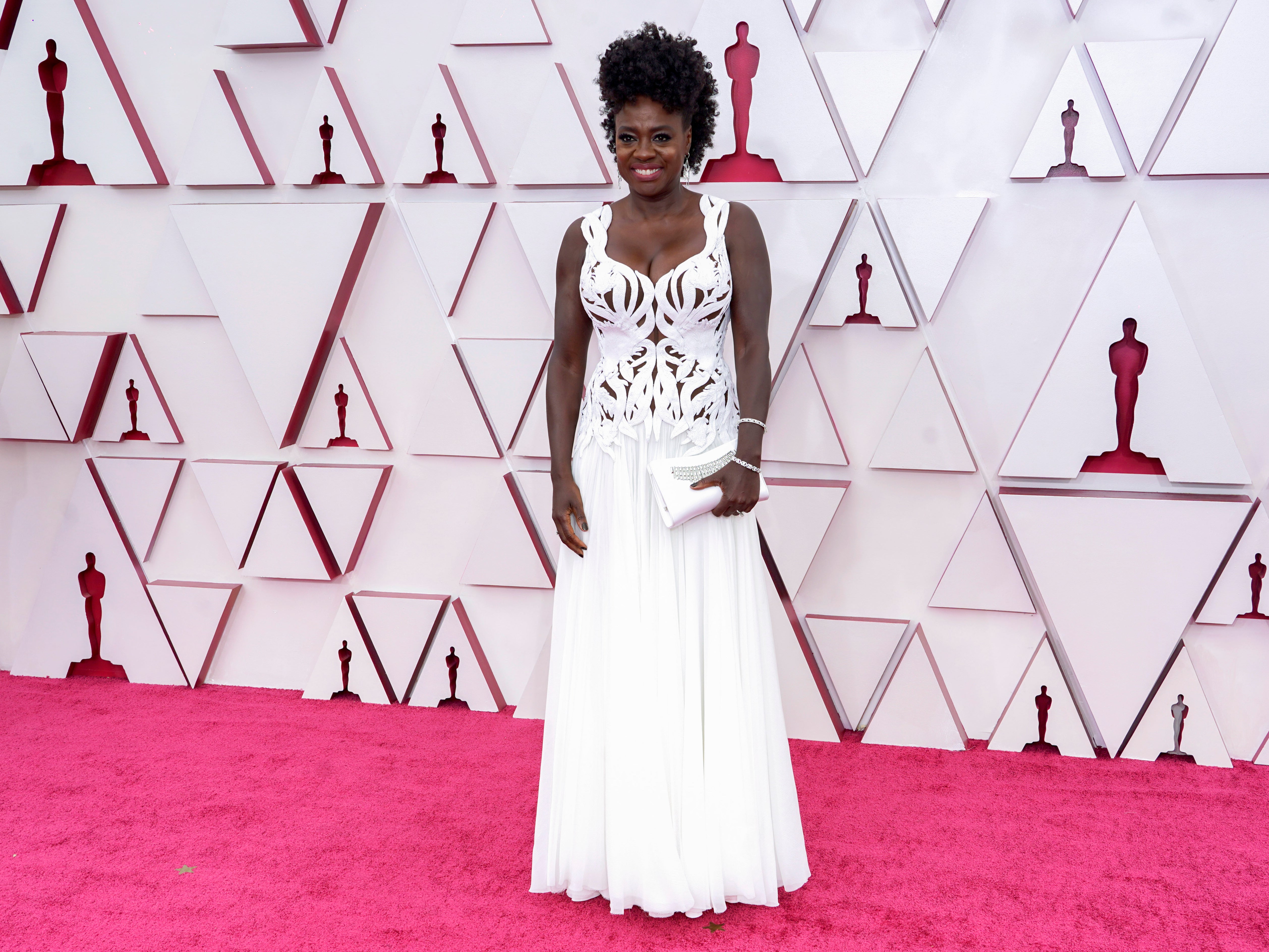 Viola Davis attends the 93rd Annual Academy Awards at Union Station on 25 April 2021 in Los Angeles, California