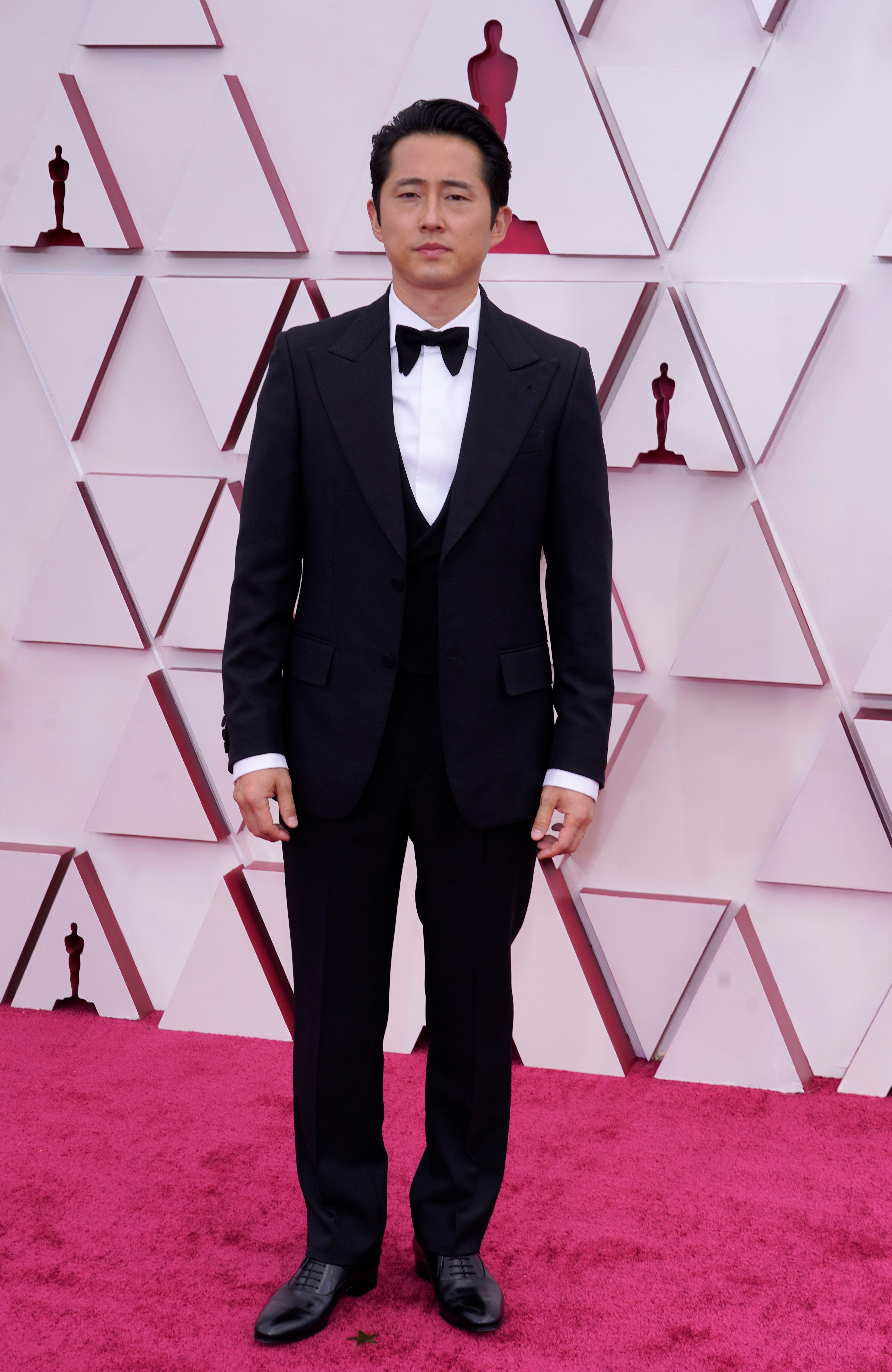 Steven Yeun at the 93rd Academy Awards