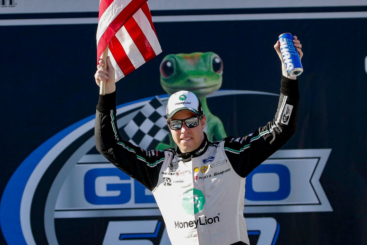 Keselowski claims 6th win at Talladega with overtime pass