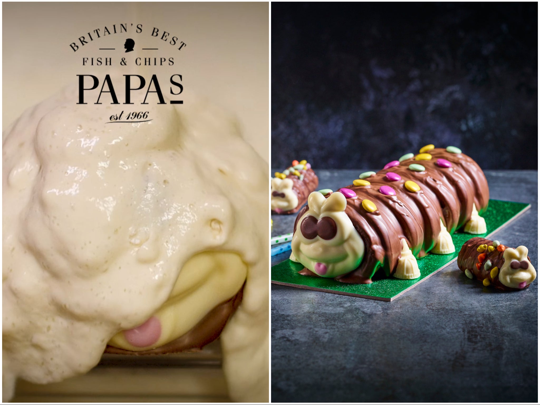 This Fish And Chip Shop Is Doing Deep Fried Colin The Caterpillar Cakes Indy100