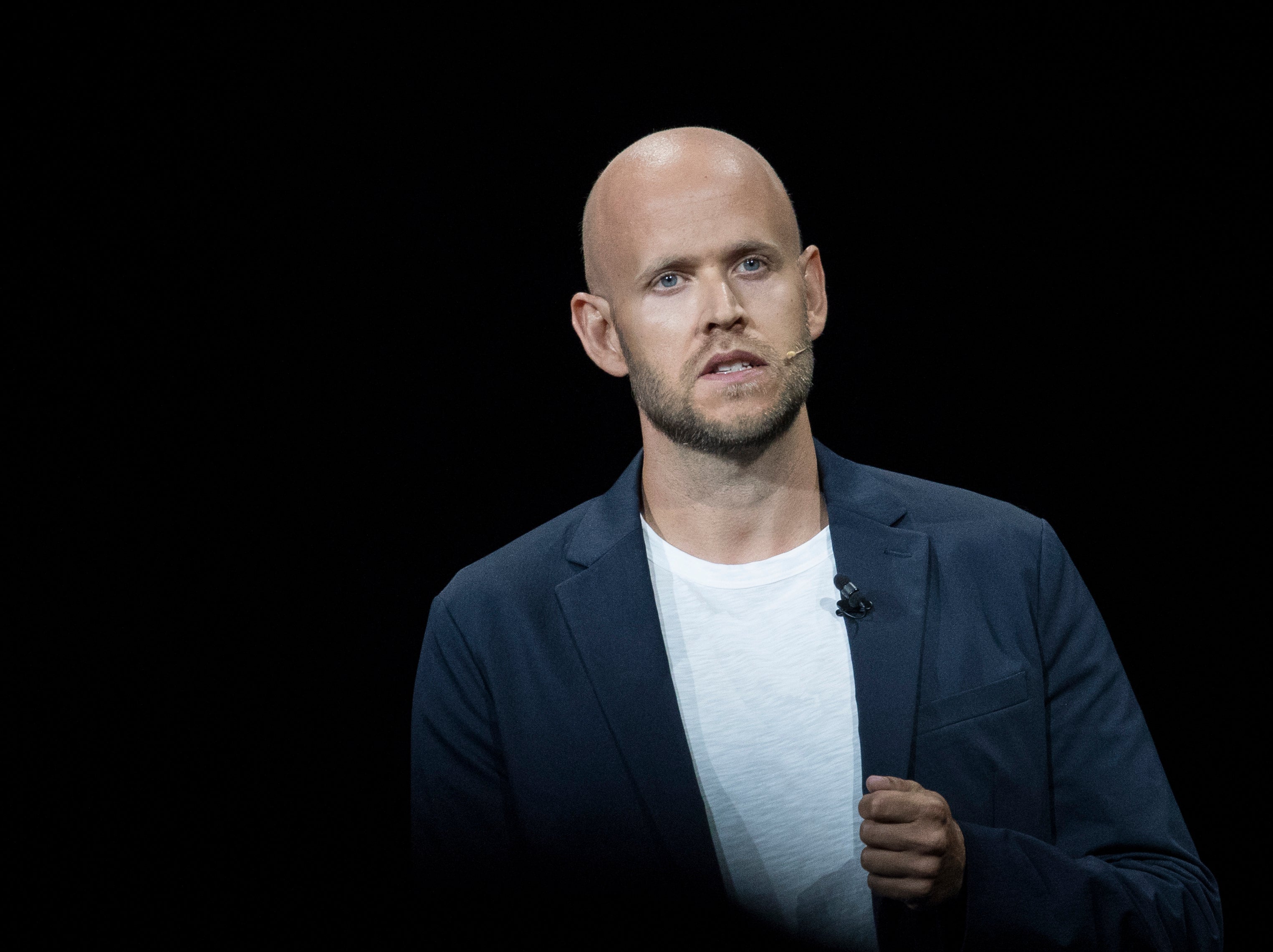 Spotify founder and CEO Daniel Ek