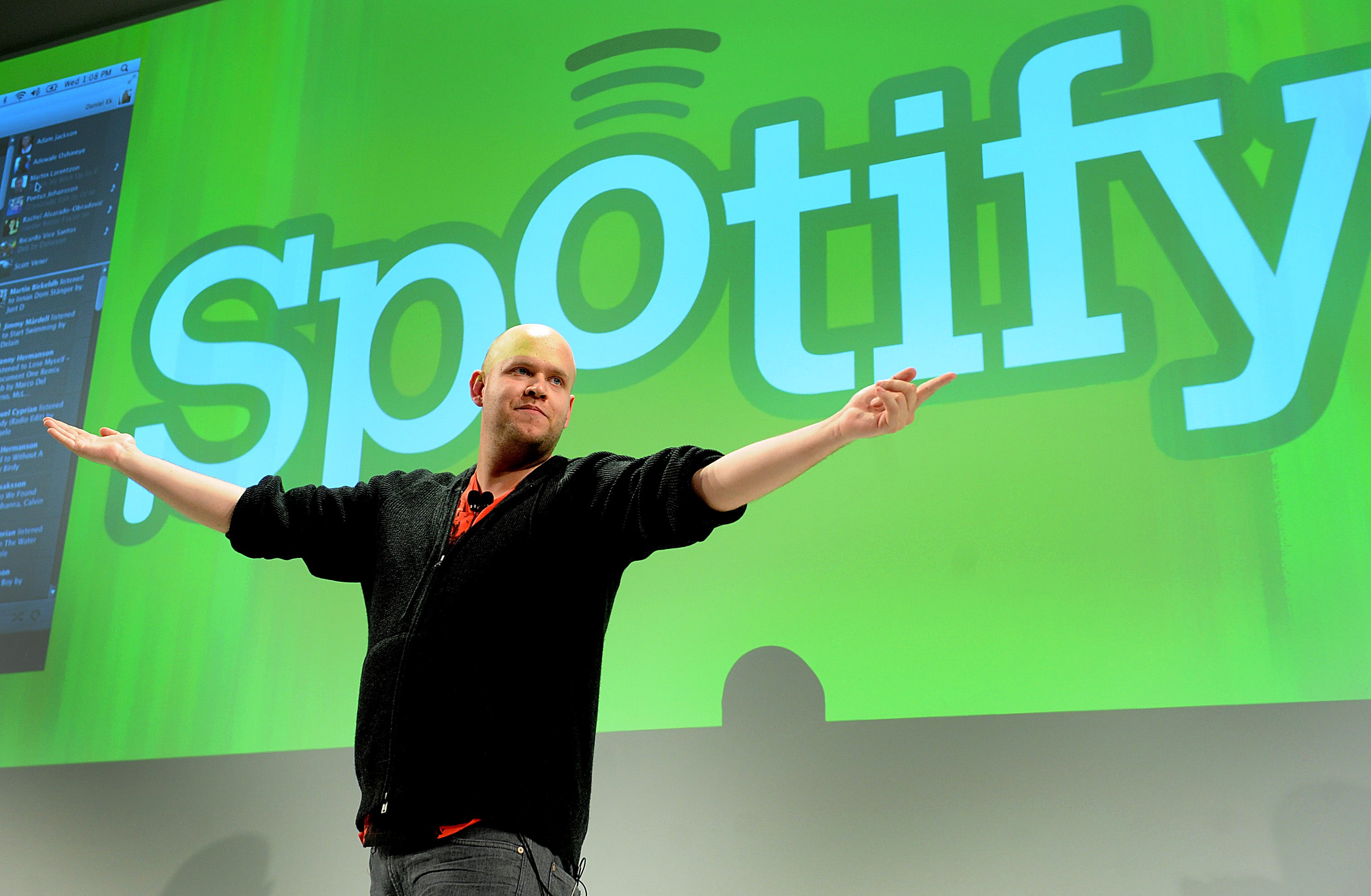 Too much power? Daniel Ek, the founder of Spotify