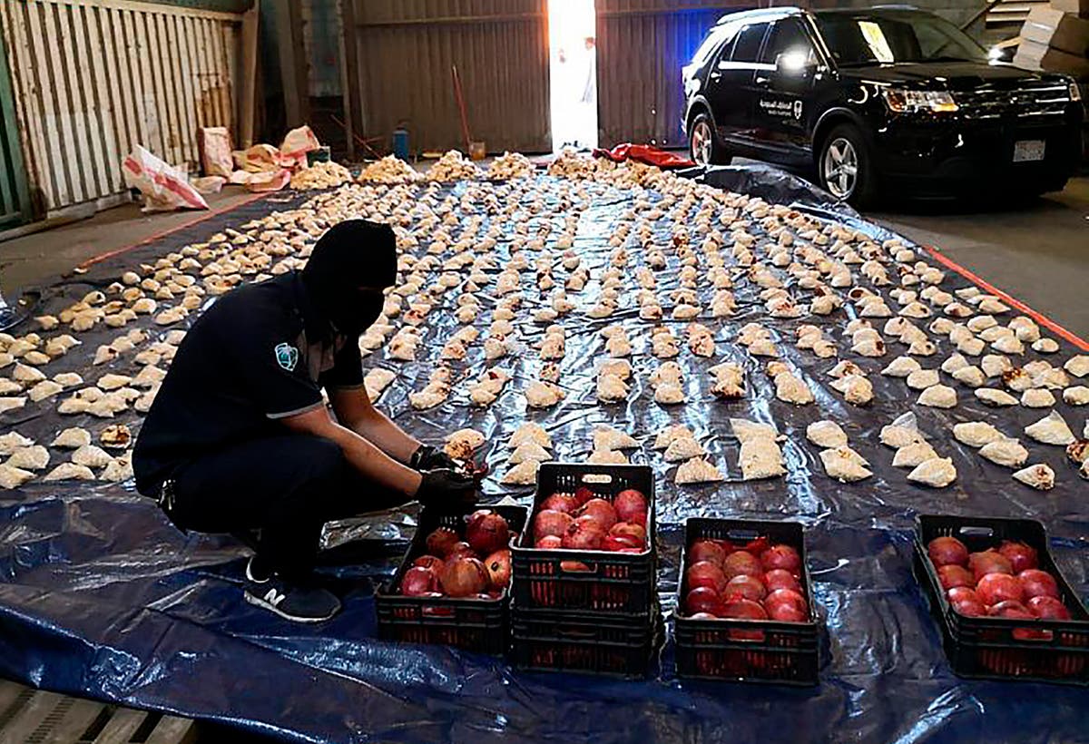 Saudi Arabia seizes 4.5m amphetamine pills hidden in oranges