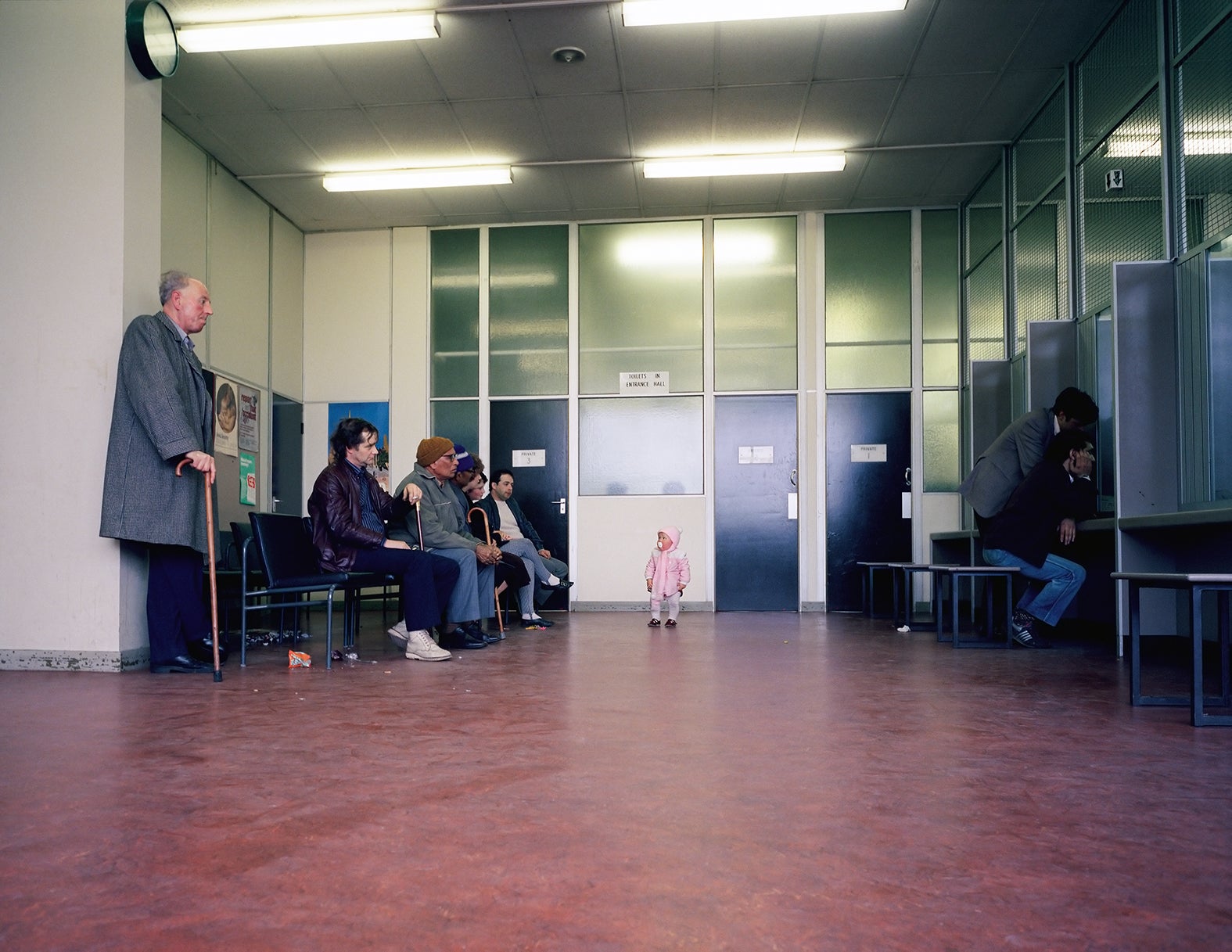 Baby, DHSS Office, Birmingham, 1984