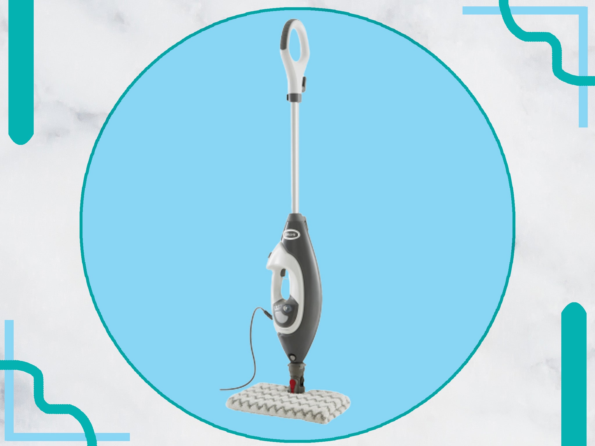 More powerful than your standard mop, this steam cleaner can tackle the toughest of stains
