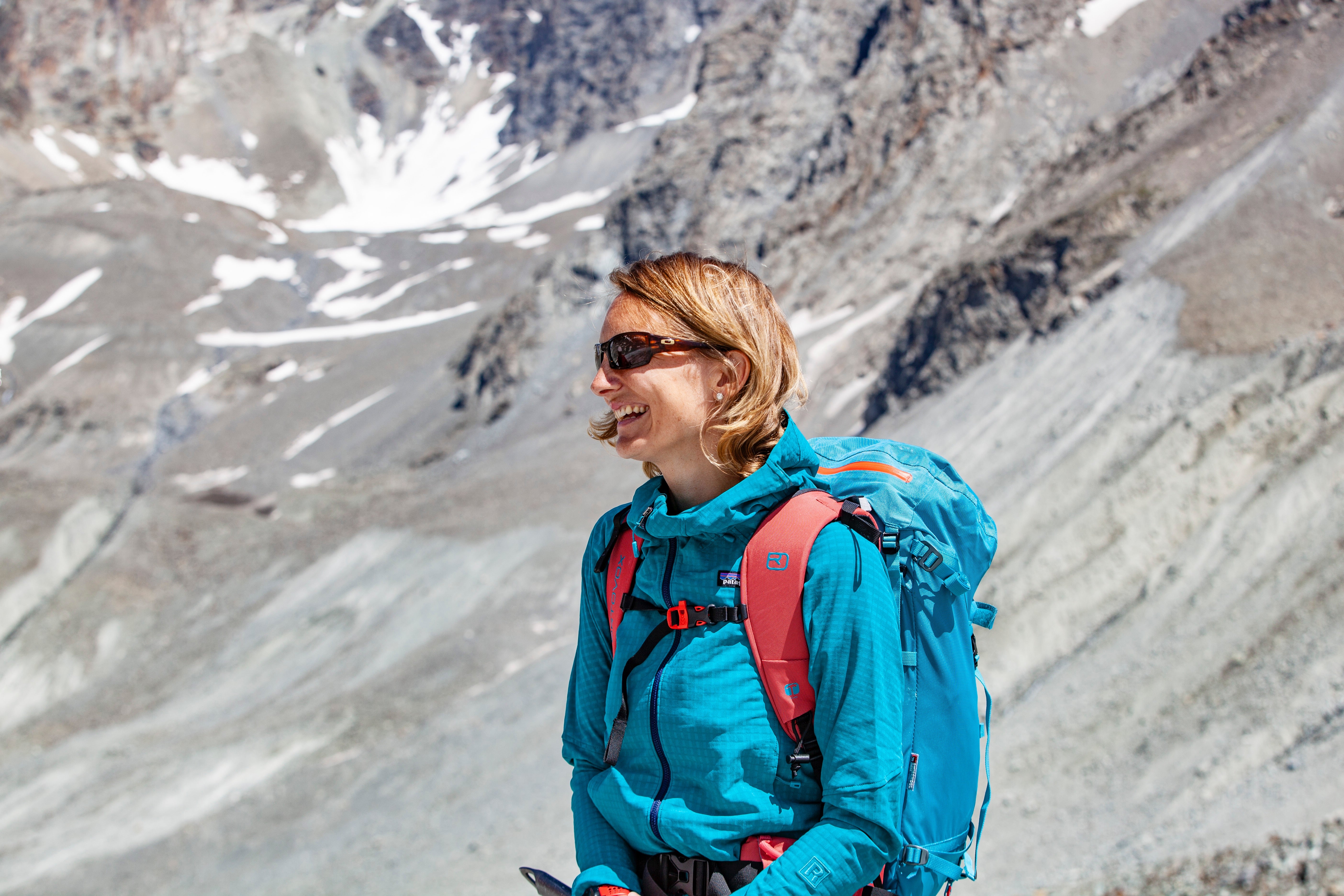 Prof Jemma Wadham has been studying the impact of the climate crisis on glaciers for 25 years