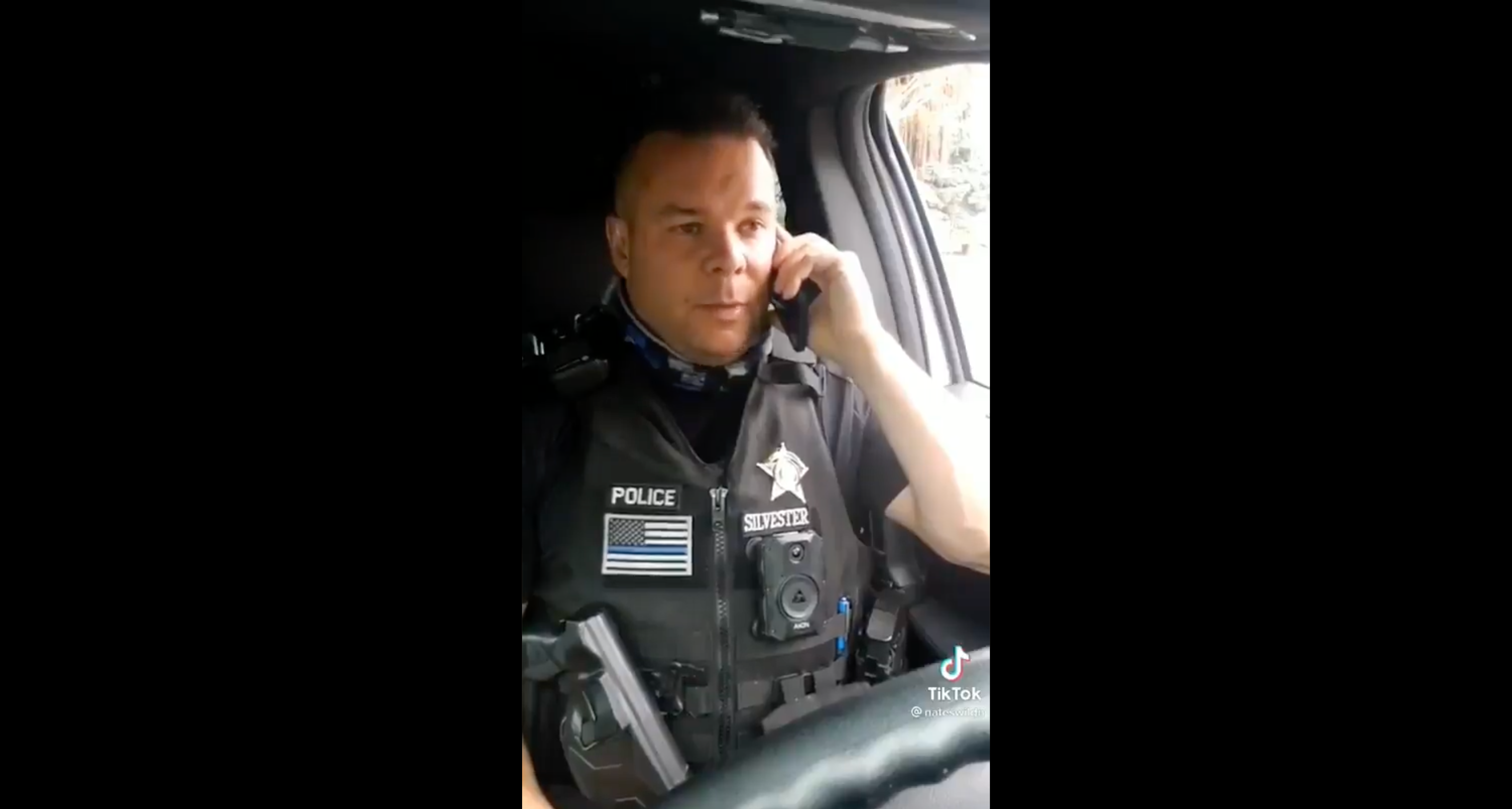 An Ohio police officer’s TikTok responding to LeBron James has gone viral