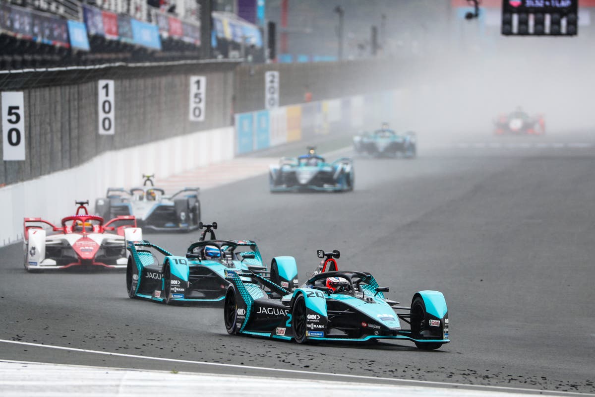 Formula E: Britain’s Jake Dennis and Alex Lynn charge their way to success in Valencia