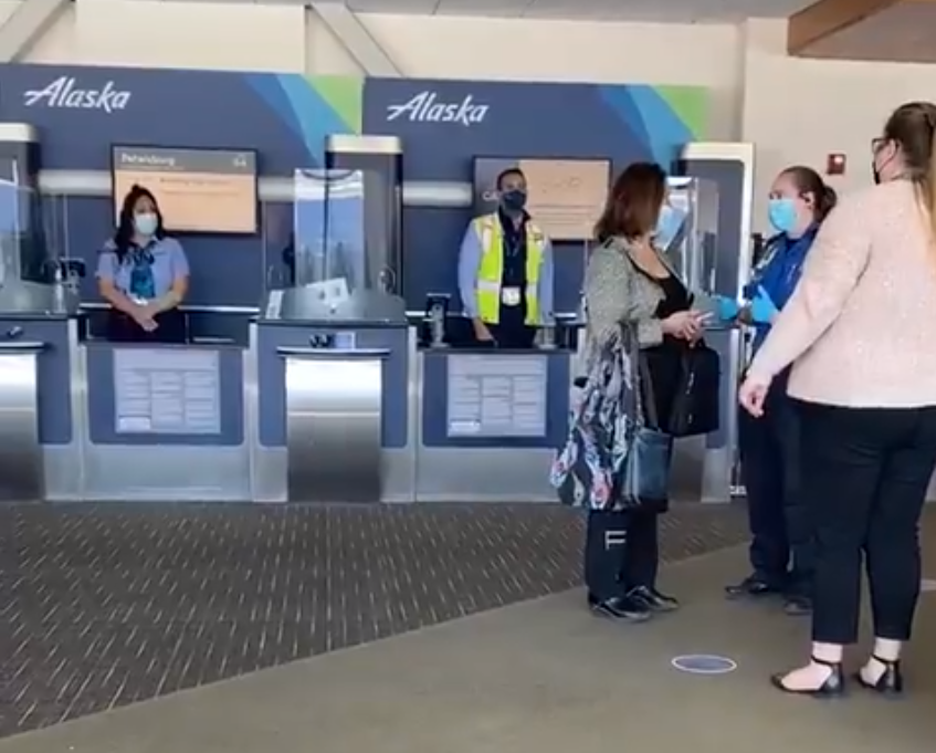 The moment that got Alaska senator Lora Reinbold banned from Alaska Airlines over mask policy