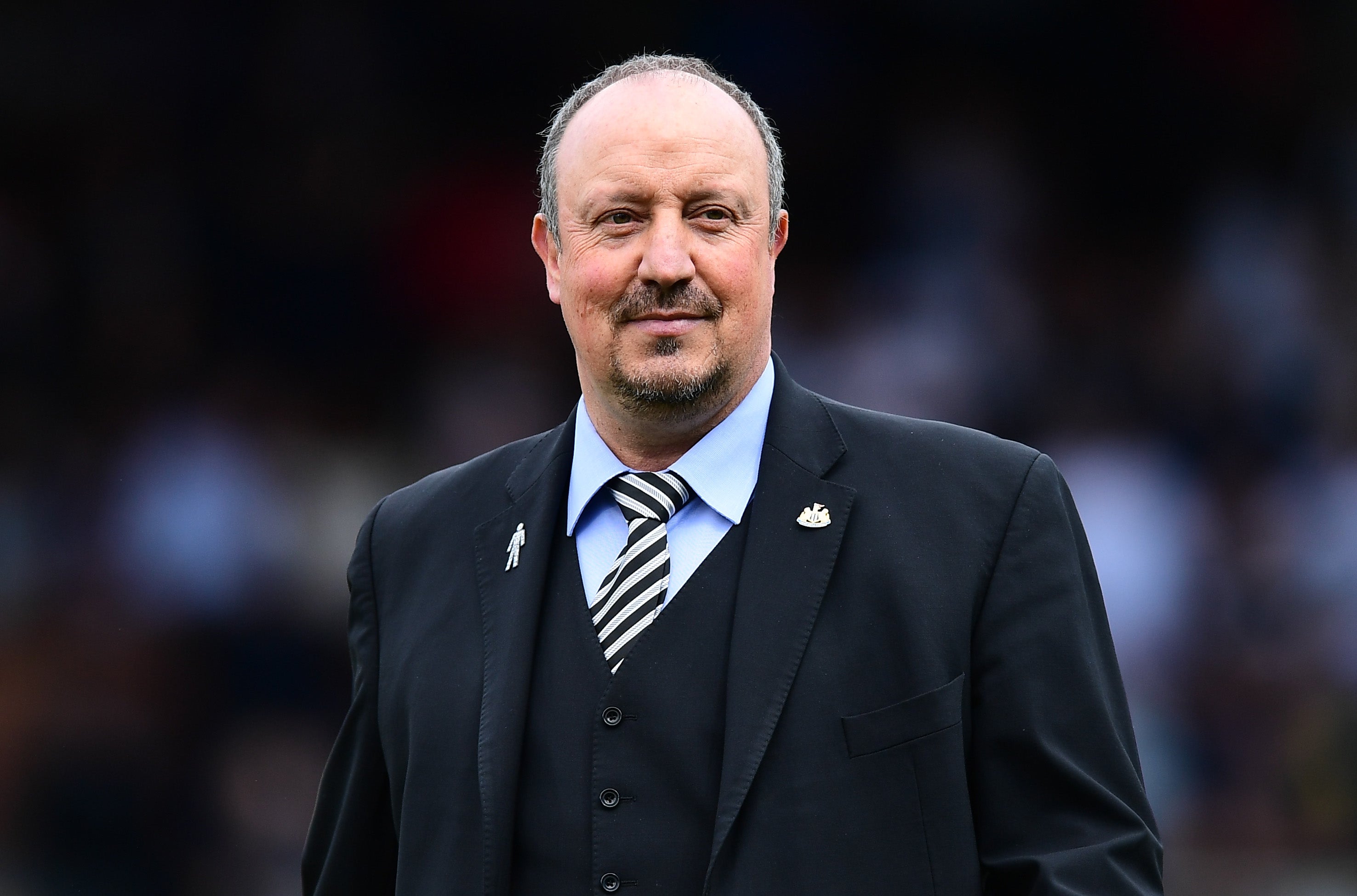 <p>Rafa Benitez won the Champions League win Liverpool in 2005</p>