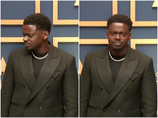 Daniel Kaluuya is confused for Leslie Odom Jr at the Oscars