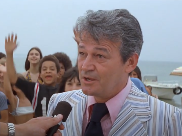 The mayor of Amity, Larry Vaughn, in the film Jaws