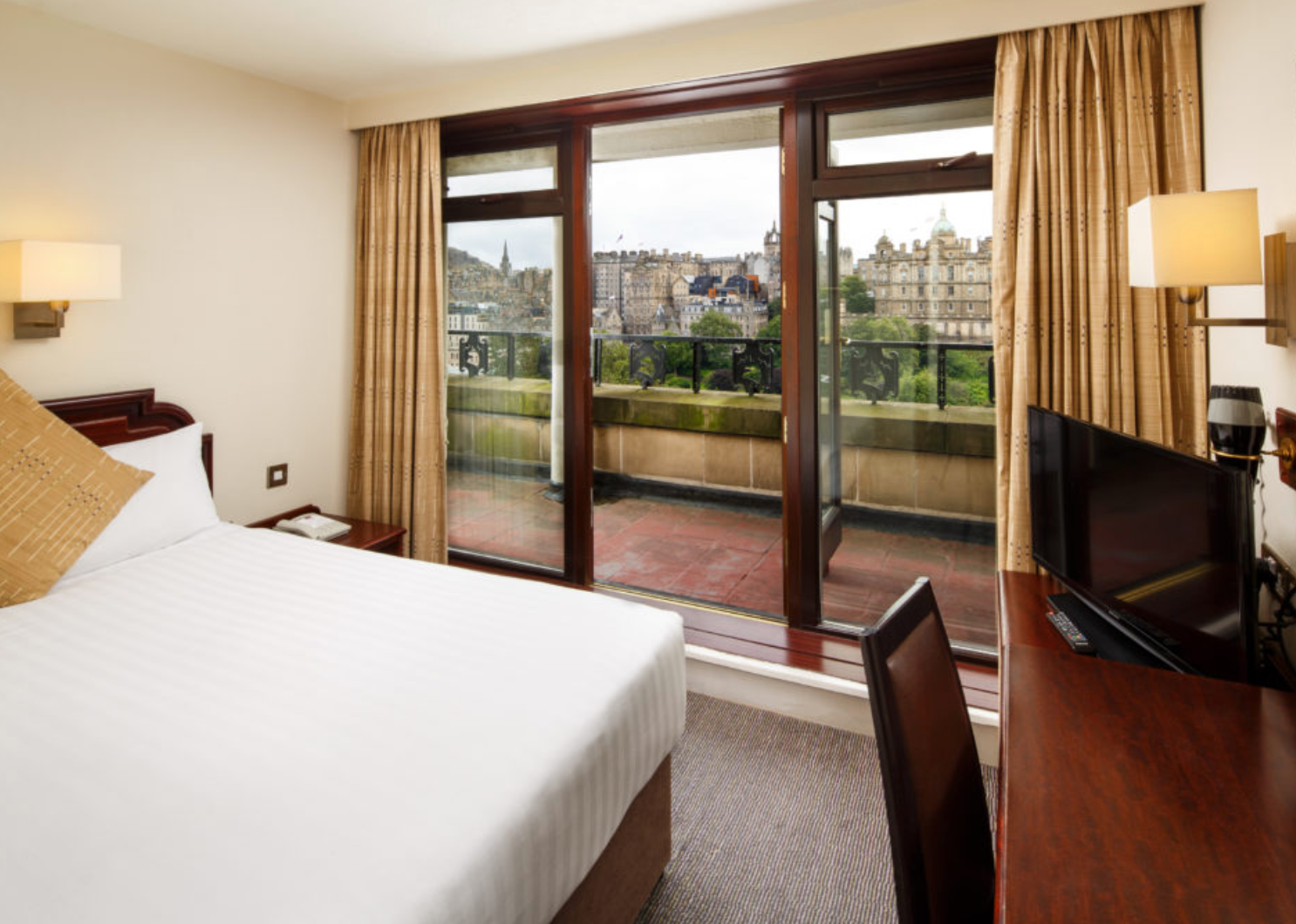 Room at the inn: the Edinburgh Mercure Princes Street is now open to all UK residents