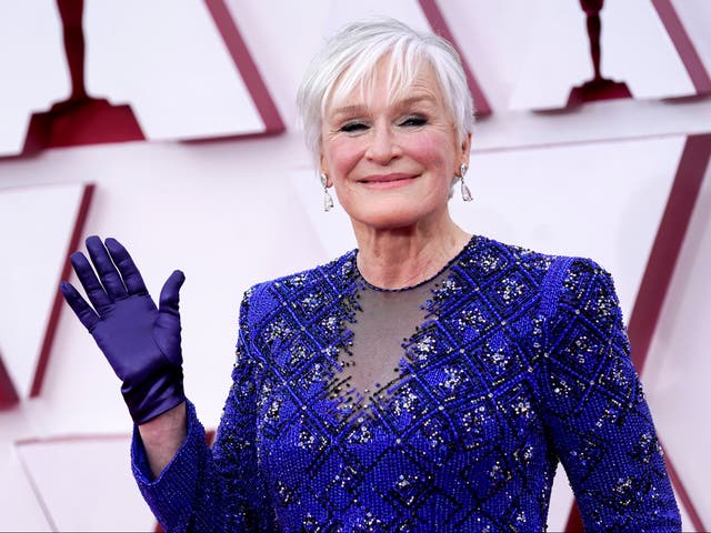 Glenn Close at the 93rd Academy Awards on 25 April 2021 at Union Station in Los Angeles