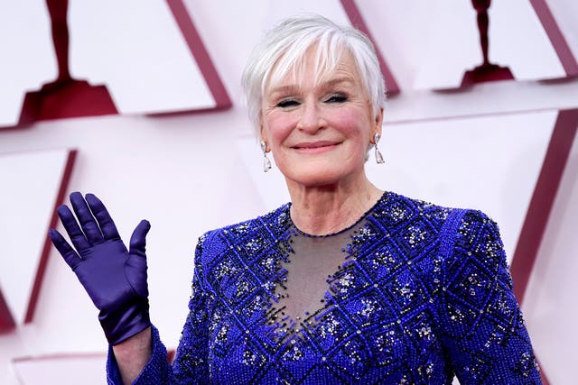 Glenn Close at the 93rd Academy Awards on 25 April 2021 at Union Station in Los Angeles