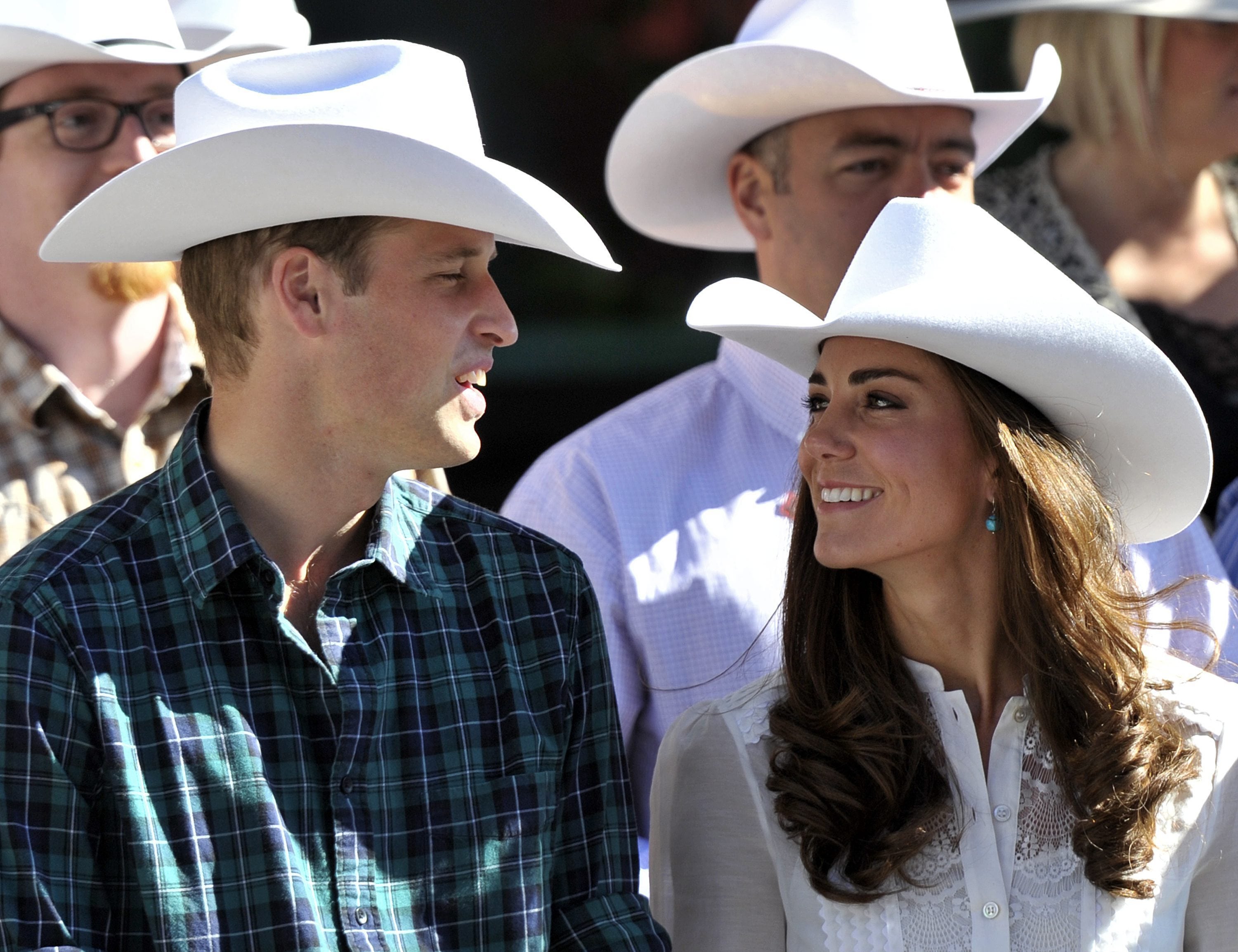 William and Kate at the Calgary Stampede on 8 July 2011