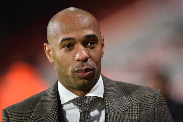 <p>Thierry Henry is reportedly involved in the bid alongside Patrick Vieira and Dennis Bergkamp</p>