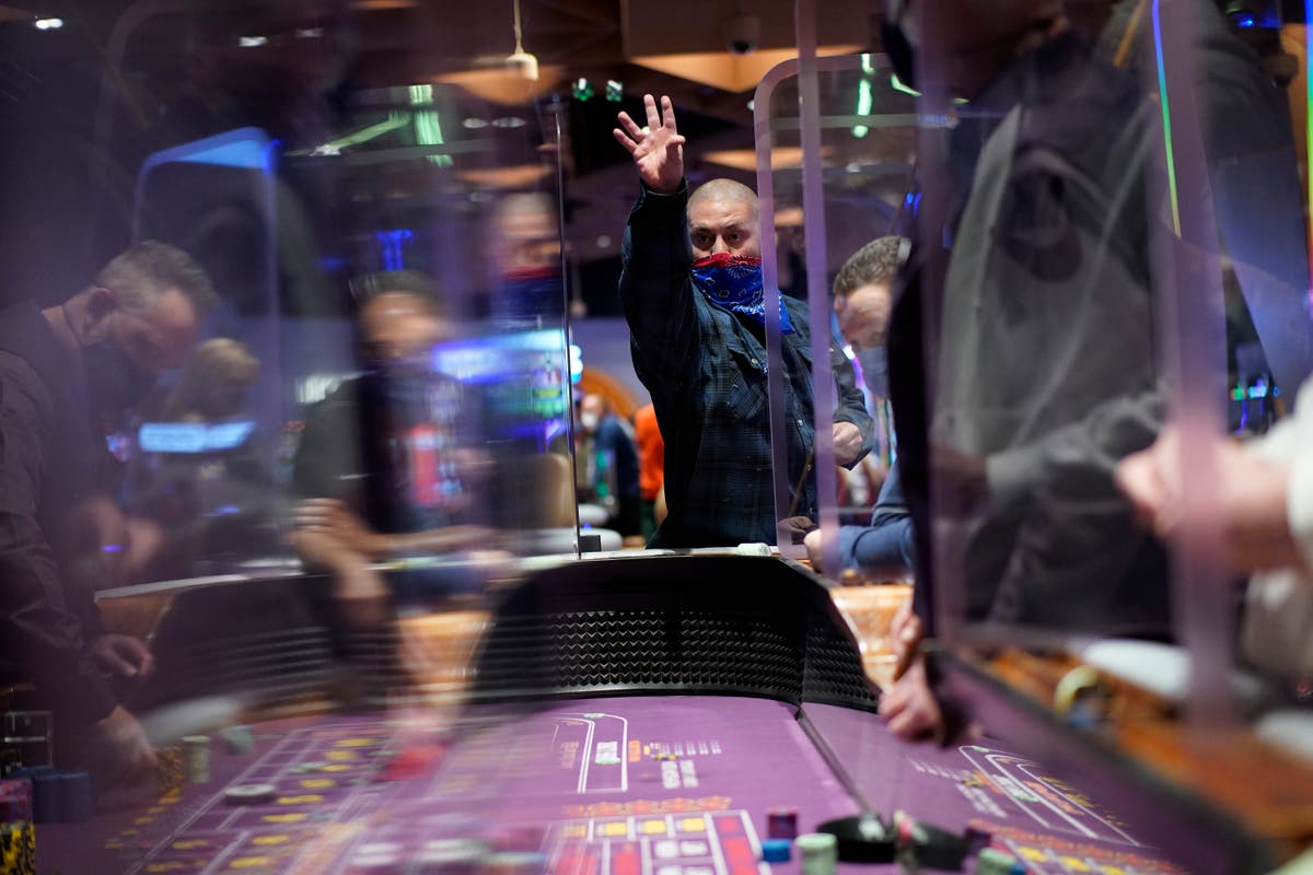 Vegas tourism, airport, casinos show rebound from virus