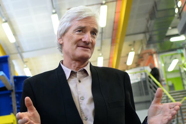 Entrepreneur Sir James Dyson pictured on 23 March, 2015. 