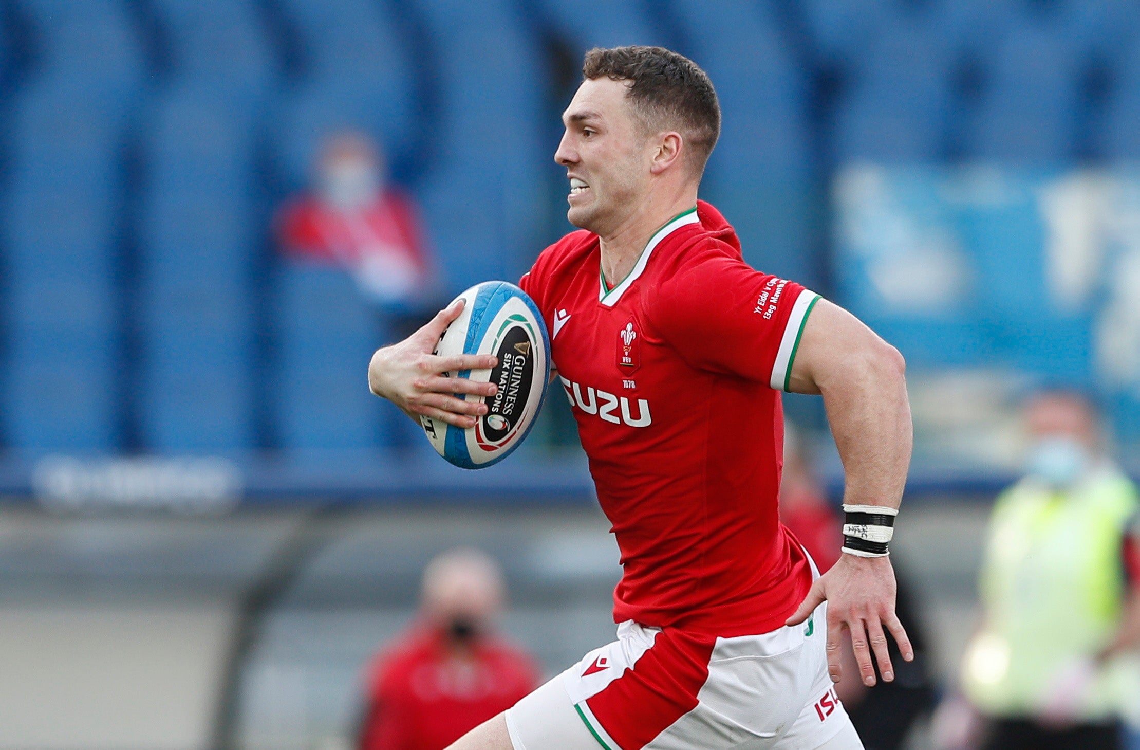 George North played a key role for Wales in the Six Nations