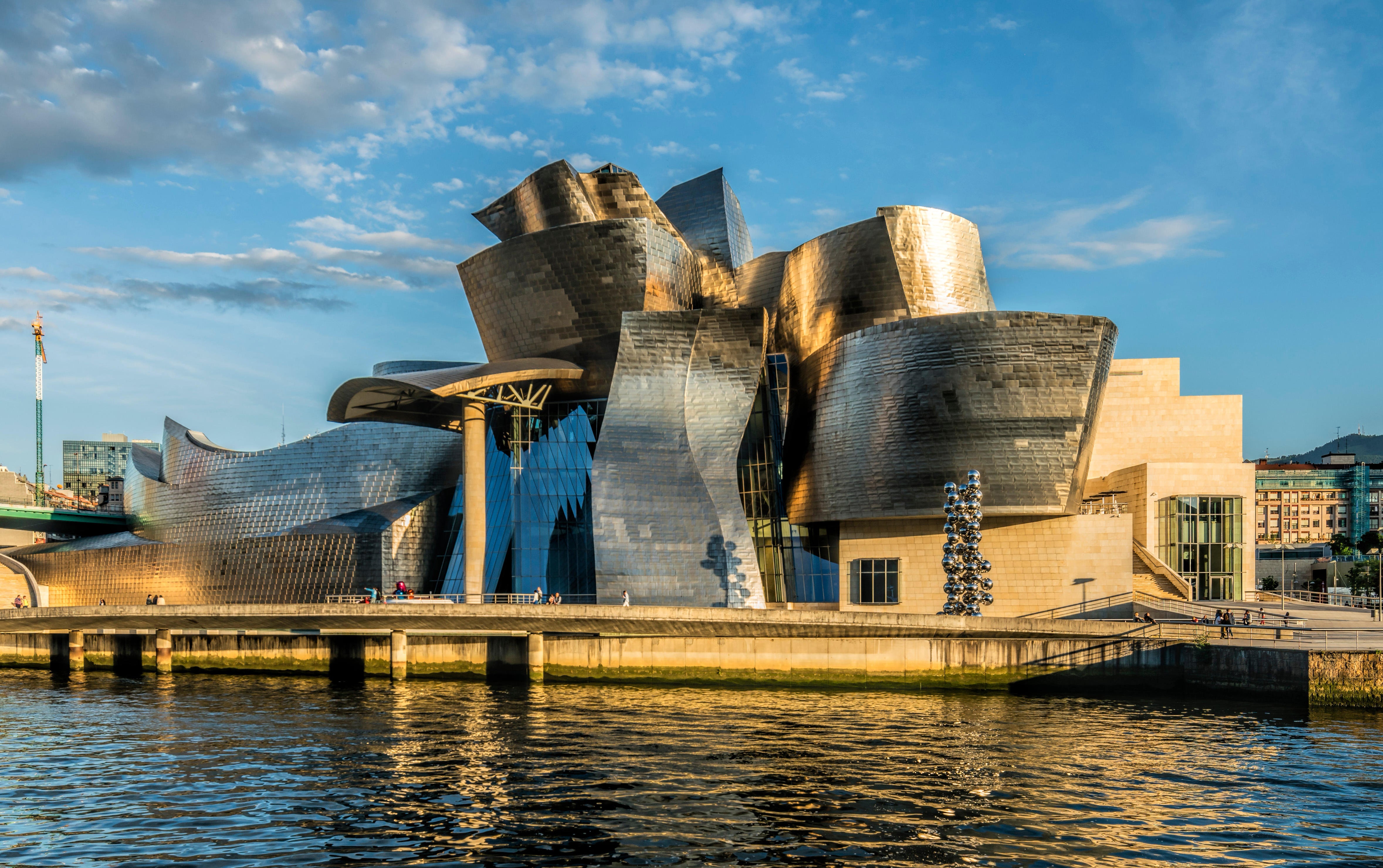 Guggenheim Museum Bilbao , museum of modern and contemporary art , architect Frank Gehry , Bilbao, Basque Country, Spain (editio
