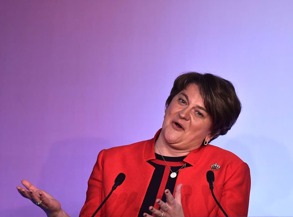 <p>Arlene Foster has resigned as leader of the DUP</p>