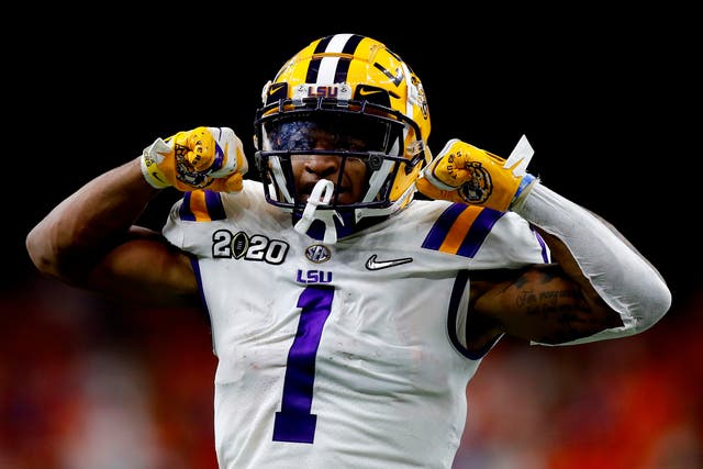 Ja’Marr Chase is coveted by many teams inside the top 10 of this year’s NFL Draft